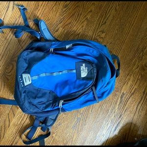 The North Face Blue Backpack